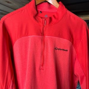 Adidas Golf 1/4 Zip with TaylorMade logo